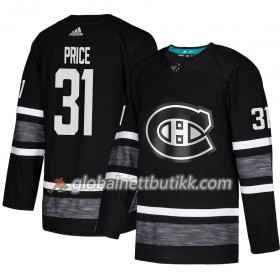 Montreal Canadiens Hockeydrakt Carey Price 31 Svart 2019 NHL All-Star Adidas Authentic - Herre